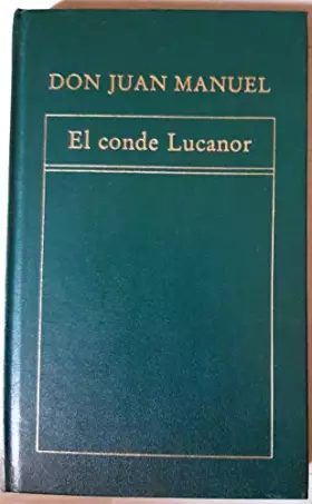 Couverture du produit · El conde Lucanor