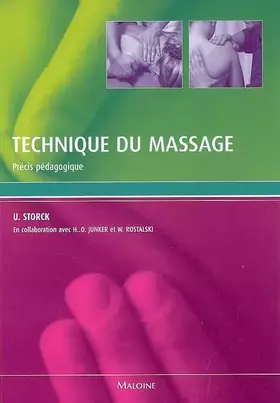 Couverture du produit · Technique du massage Précis pédagogique