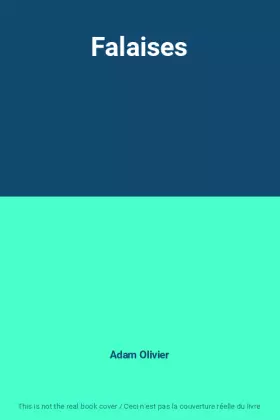 Couverture du produit · Falaises
