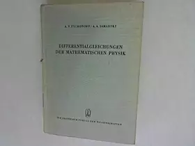 Couverture du produit · Differentialgleichungen Der Mathematischen Physik