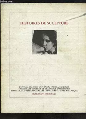 Couverture du produit · Histoires de Sculpture