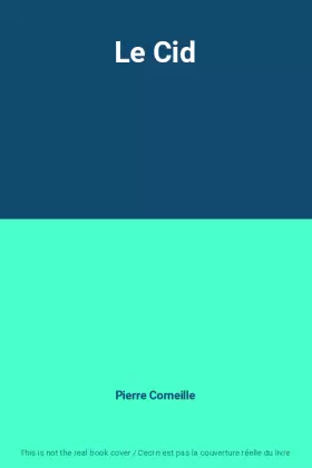 Couverture du produit · Le Cid