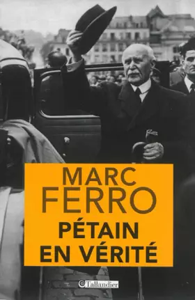 Couverture du produit · Pétain en vérité