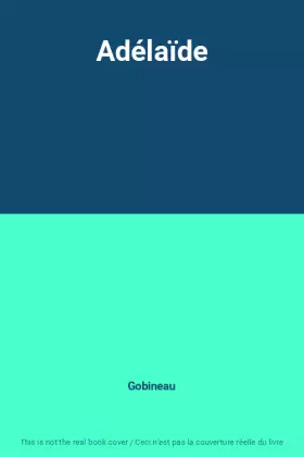 Couverture du produit · Adélaïde