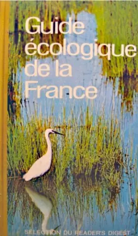 Couverture du produit · Guide ecologique de la France