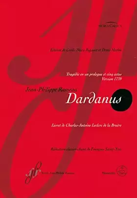 Couverture du produit · Rameau: Dardanus - 1739 Version (Vocal Score)