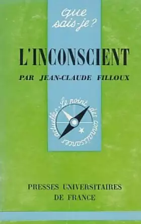 Couverture du produit · L`Inconscient.