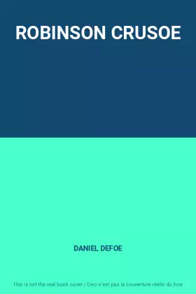Couverture du produit · ROBINSON CRUSOE