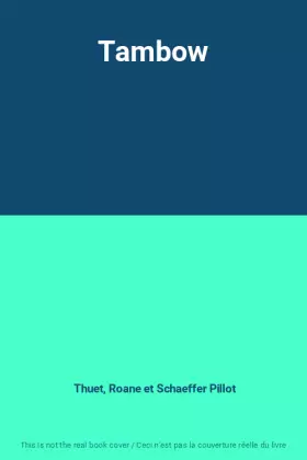 Couverture du produit · Tambow