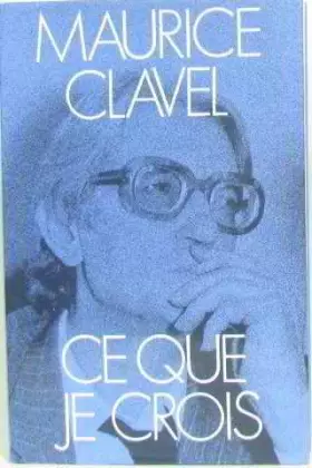 Couverture du produit · Ce que je crois