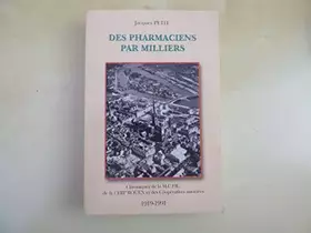 Couverture du produit · Des pharmaciens par milliers