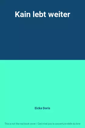 Couverture du produit · Kain lebt weiter