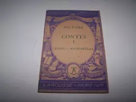 Couverture du produit · Contes tome 1 Zadig Micromegas Extraits