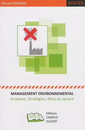 Couverture du produit · Management environnemental