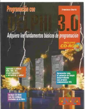 Couverture du produit · PROGRAMACIÓN CON DELPHI 3.0 (INCLUYE CD)
