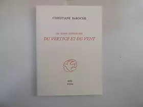 Couverture du produit · Les rimes intérieures. Du vertige et du vent
