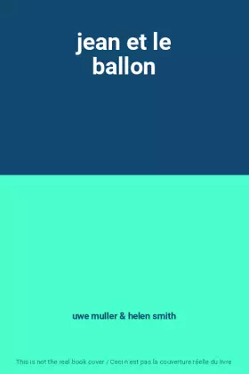 Couverture du produit · jean et le ballon