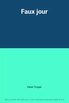 Couverture du produit · Faux jour