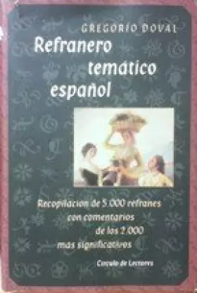 Couverture du produit · Refranero temático español