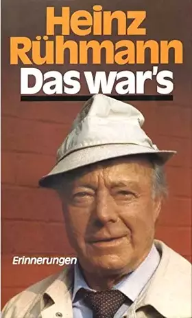 Couverture du produit · Das war's, Erinnerungen, Mit 53 Abb. auf Bildtafeln,
