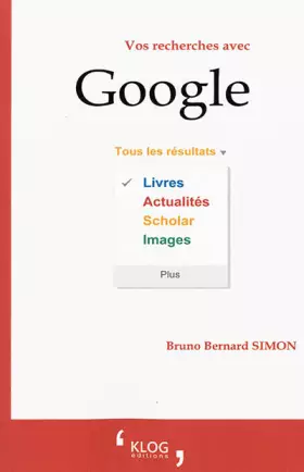 Couverture du produit · Vos recherches avec Google