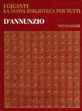Couverture du produit · D'Annunzio.
