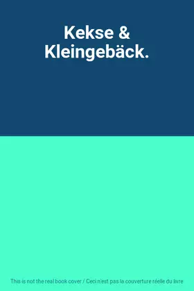 Couverture du produit · Kekse & Kleingebäck.