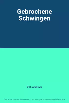 Couverture du produit · Gebrochene Schwingen