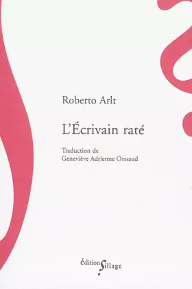 Couverture du produit · L'Écrivain Rate