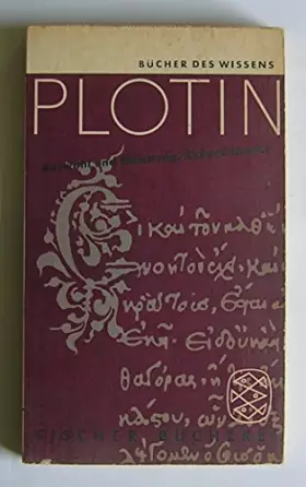 Couverture du produit · Plotin. Bucher des Wissens.