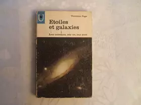 Couverture du produit · Etoiles et Galaxies / Thornton Page