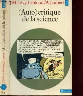 Couverture du produit · (Auto) Critique De La Science / Collection Sciences Points.