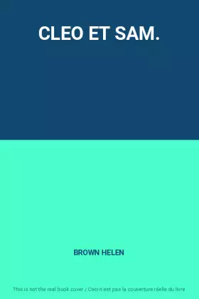 Couverture du produit · CLEO ET SAM.