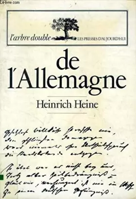 Couverture du produit · DE L'ALLEMAGNE.
