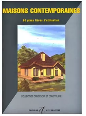 Couverture du produit · MAISONS CONTEMPORAINES (PLANS, FACADES, DESCRIPTIFS)