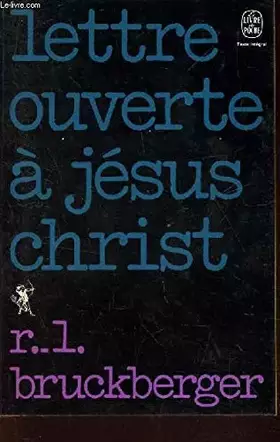 Couverture du produit · LETTRE OUVERTE A JESUS CHRIST