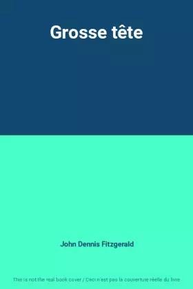 Couverture du produit · Grosse tête