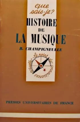 Couverture du produit · Histoire de la musique