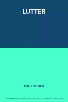 Couverture du produit · LUTTER