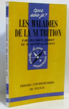 Couverture du produit · LES MALADIES DE LA NUTRITION