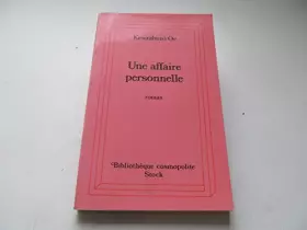 Couverture du produit · UNE AFFAIRE PERSONNELLE