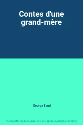 Couverture du produit · Contes d'une grand-mère