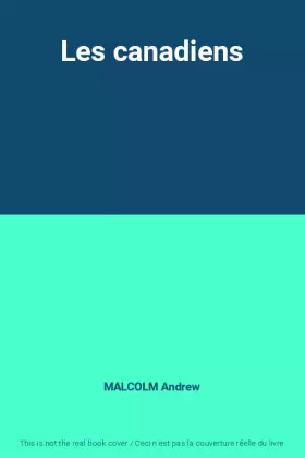 Couverture du produit · Les canadiens