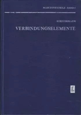 Couverture du produit · Maschinenteile. - Bd. 1. Verbindungselemente.