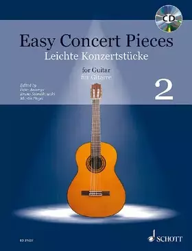 Couverture du produit · Easy concert pieces Volume 2 +CD --- Guitare