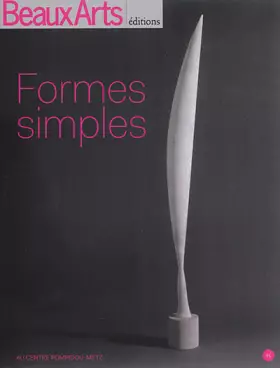 Couverture du produit · Formes simples