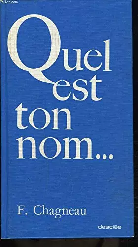 Couverture du produit · QUEL EST TON NOM ...