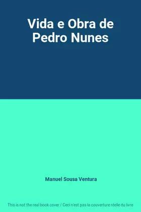Couverture du produit · Vida e Obra de Pedro Nunes