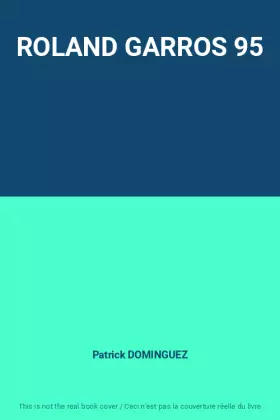 Couverture du produit · ROLAND GARROS 95