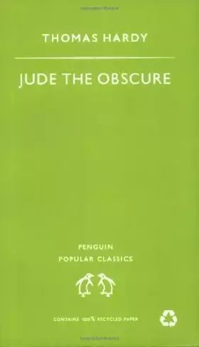 Couverture du produit · By Thomas Hardy - Jude the Obscure (Penguin Popular Classics) (New Ed)